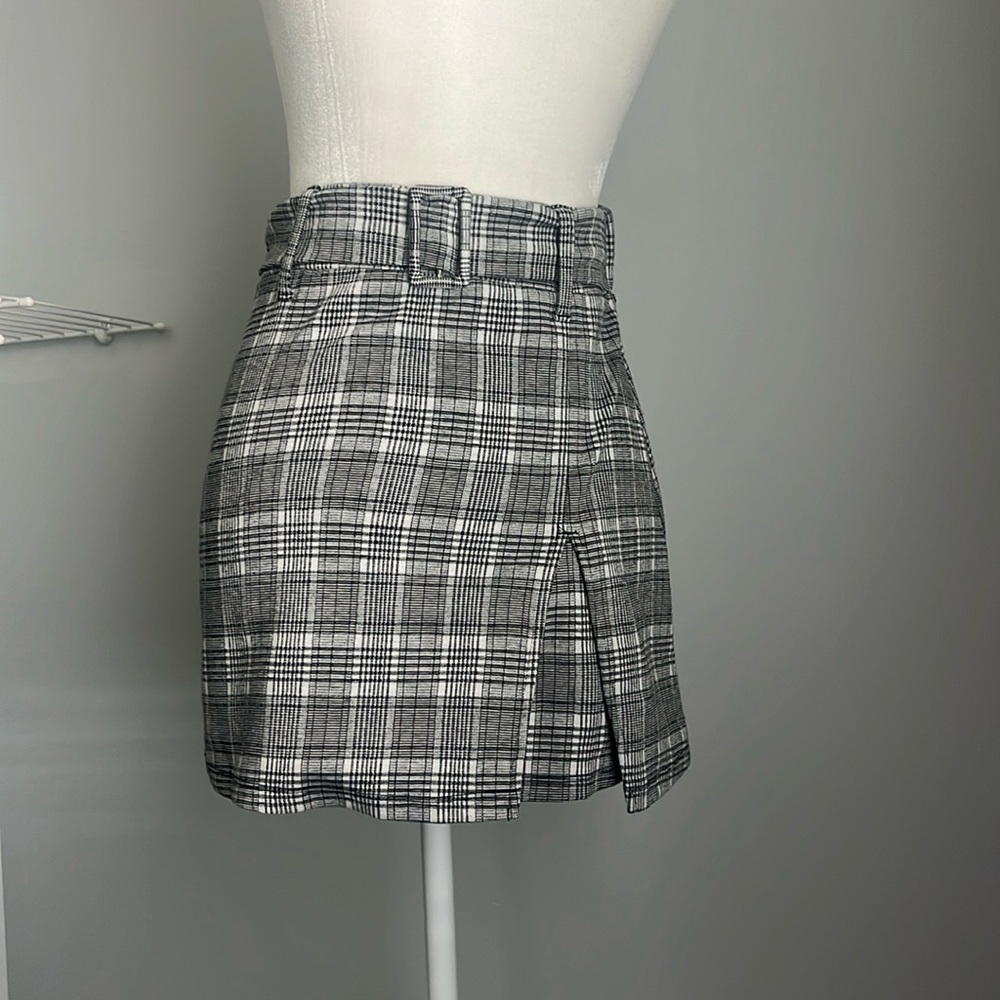 Black and white skirt